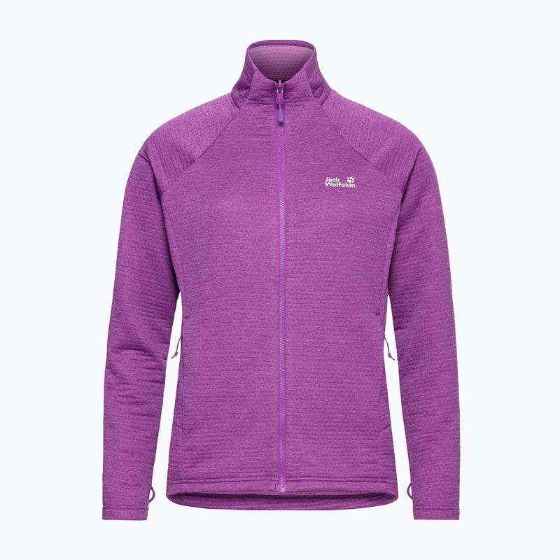 Dámska fleecová mikina Jack Wolfskin Anytrail Full Zip freesia 7
