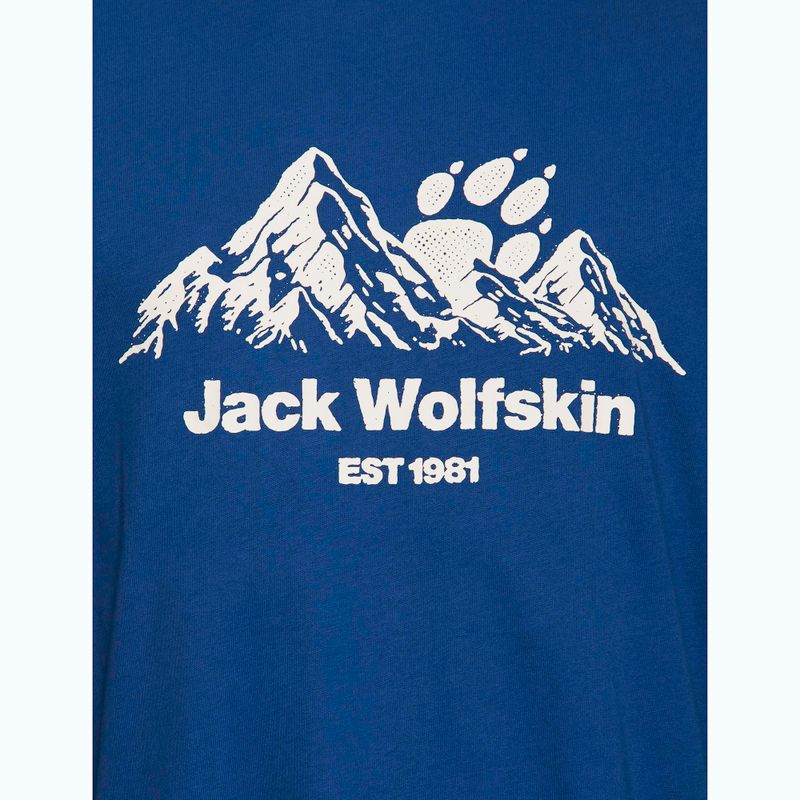Pánske tričko Jack Wolfskin Carefree blue orchid 7
