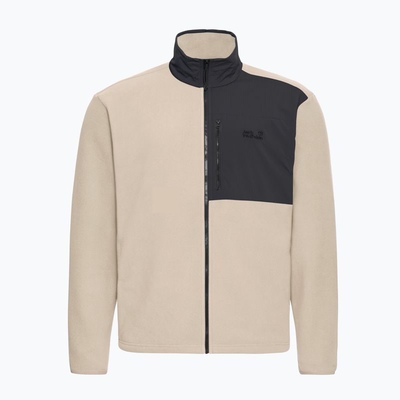 Pánska fleecová mikina Jack Wolfskin Sumetro Full Zip oyster 7