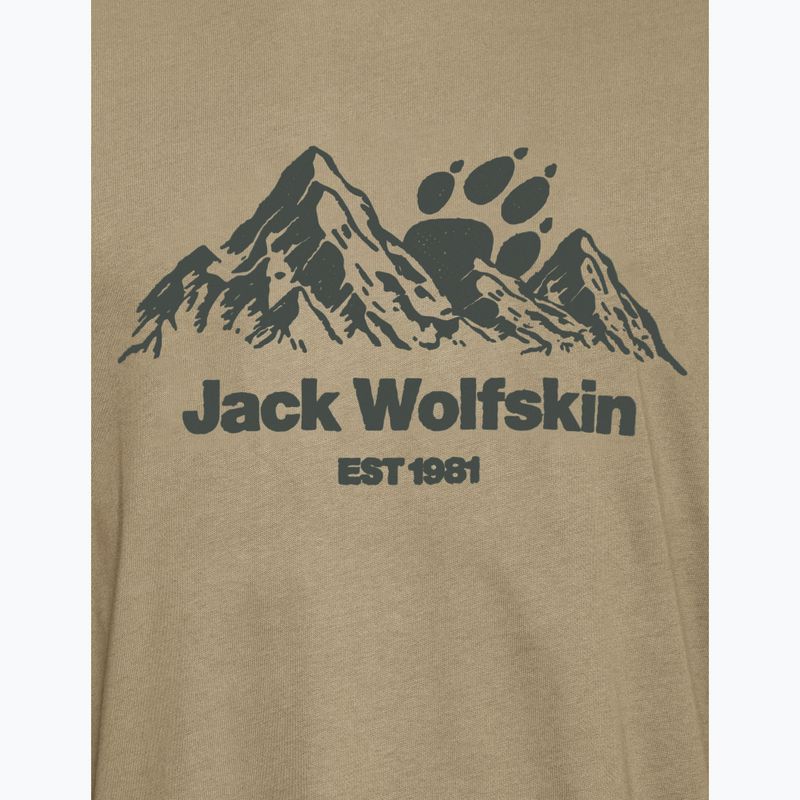 Pánske tričko Jack Wolfskin Carefree hazel wood 7