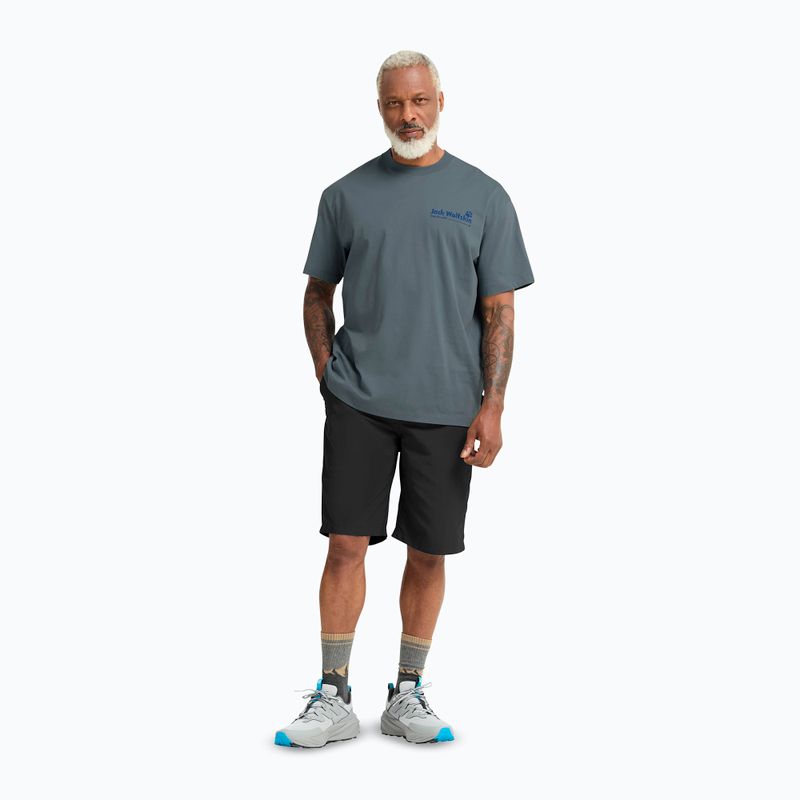 Pánske trekingové šortky Jack Wolfskin Duneland black 2