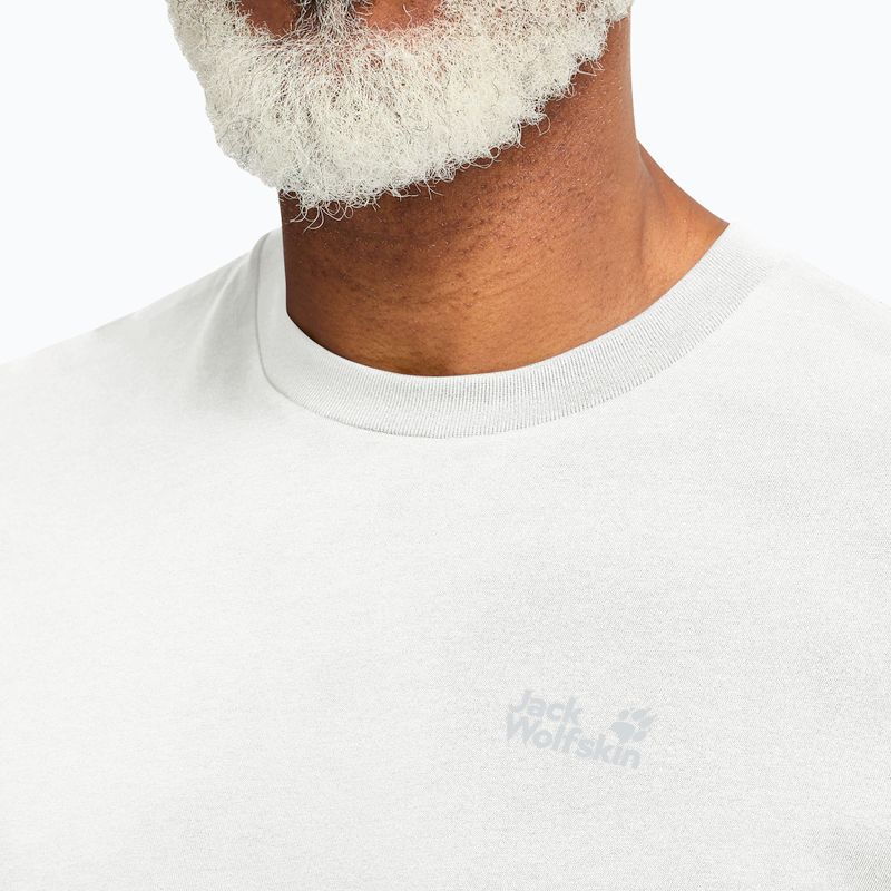 Pánske tričko Jack Wolfskin Essential stark white 4
