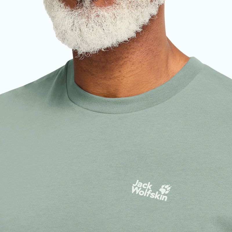 Pánske tričko Jack Wolfskin Essential green zinnia 4
