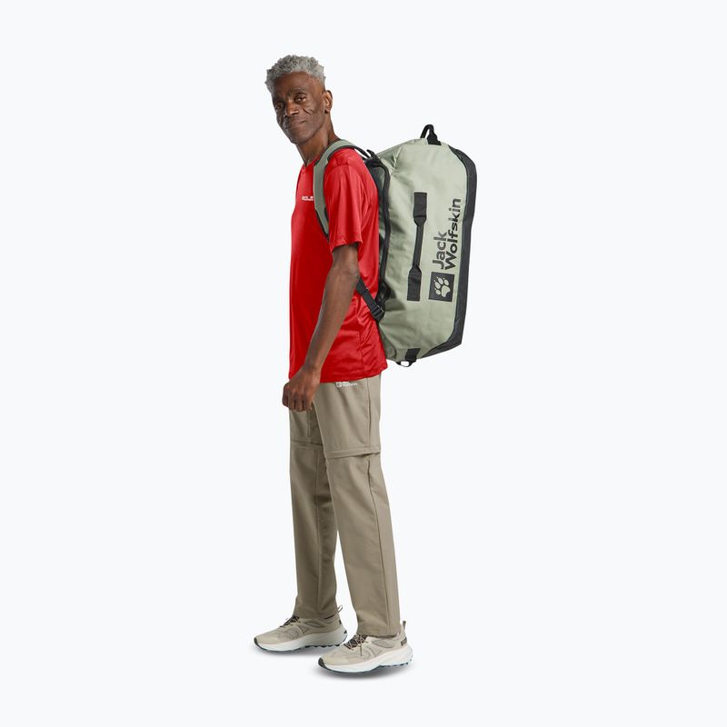 Pánske trekingové tričko Jack Wolfskin Tech T siren red 2