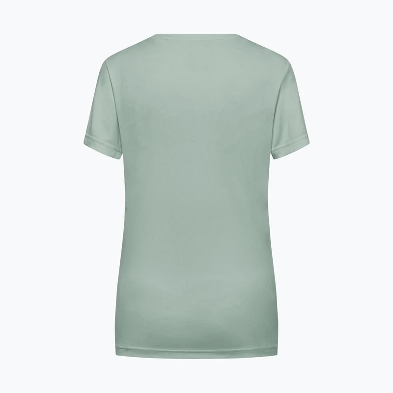 Dámske trekingové tričko Jack Wolfskin Tech T green zinnia 7