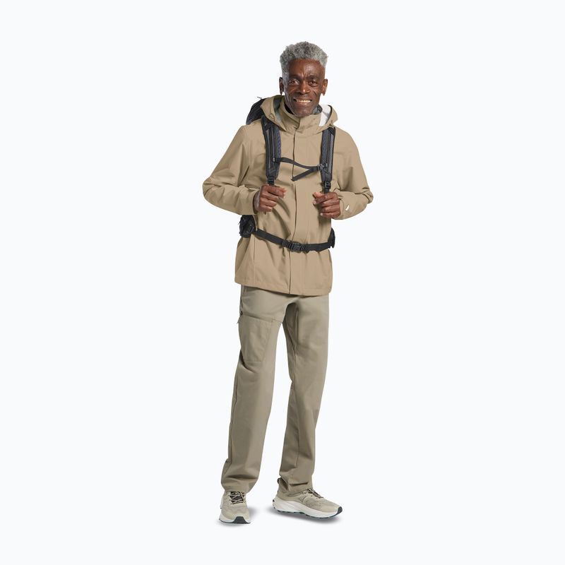 Pánska nepremokavá bunda Jack Wolfskin Trailtime 2L hazel wood 2