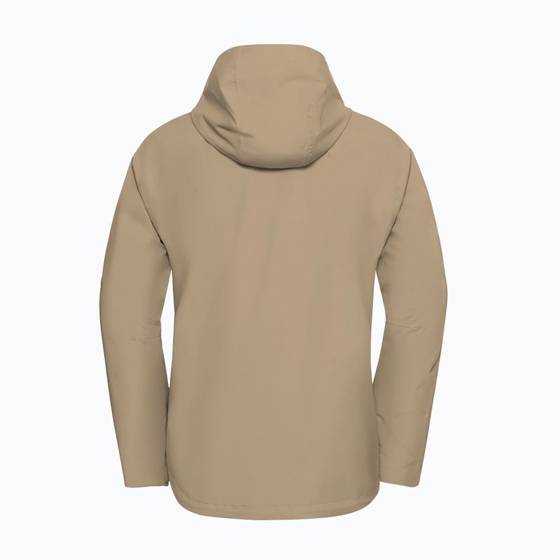 Pánska nepremokavá bunda Jack Wolfskin Trailtime 2L hazel wood 8