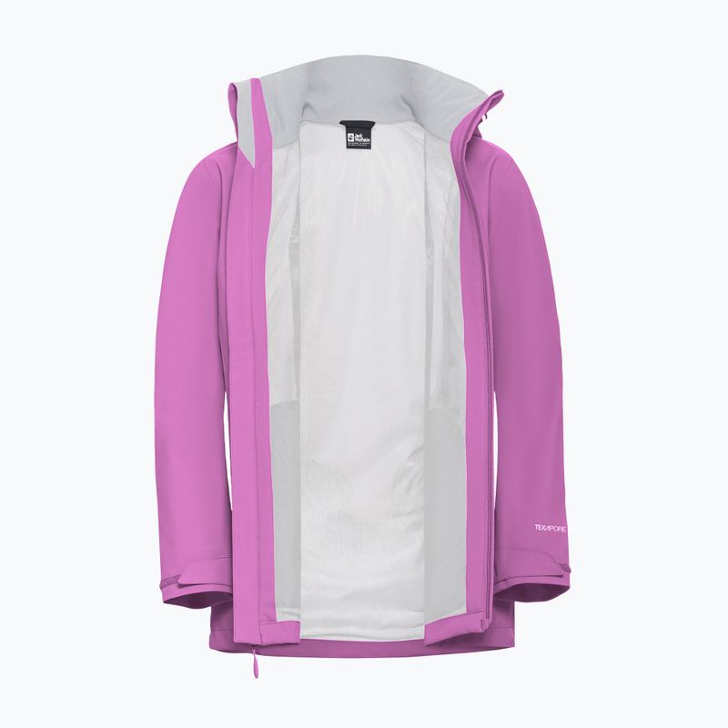 Dámska nepremokavá bunda Jack Wolfskin Trailtime 2L foxglove 8