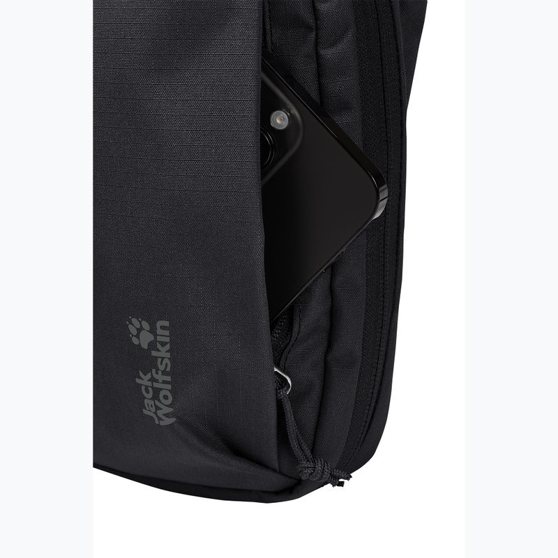 Taška cez rameno Jack Wolfskin Konya 1 l black 6