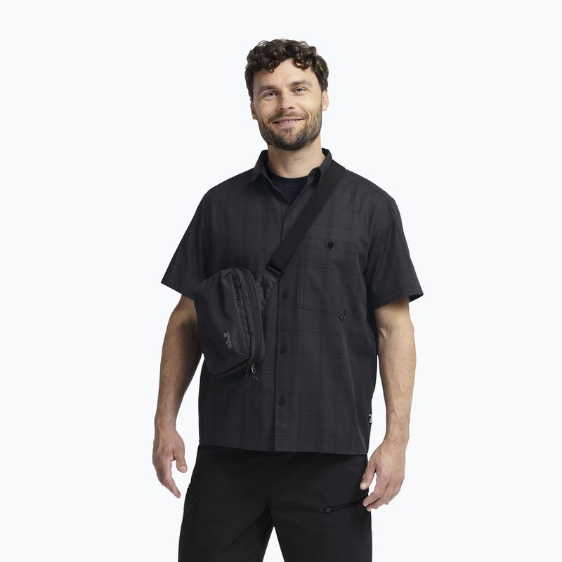 Taška cez rameno Jack Wolfskin Konya 1 l black 7