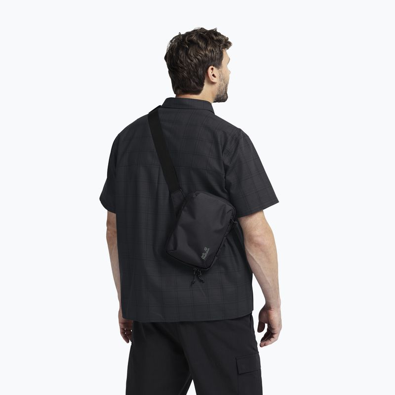 Taška cez rameno Jack Wolfskin Konya 1 l black 9