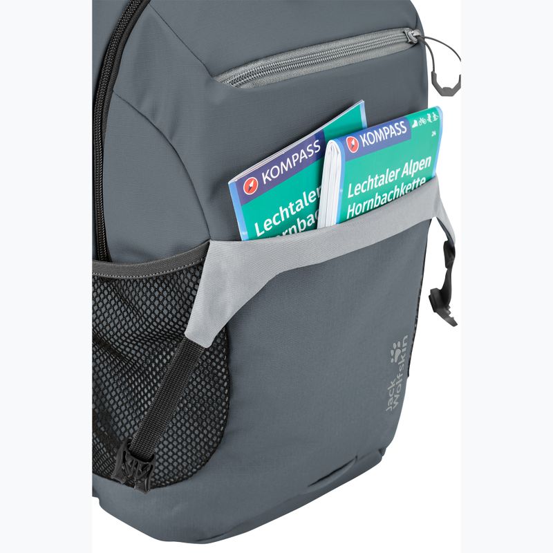 Cyklistický batoh Jack Wolfskin Velocity 12 l grey odessa 10
