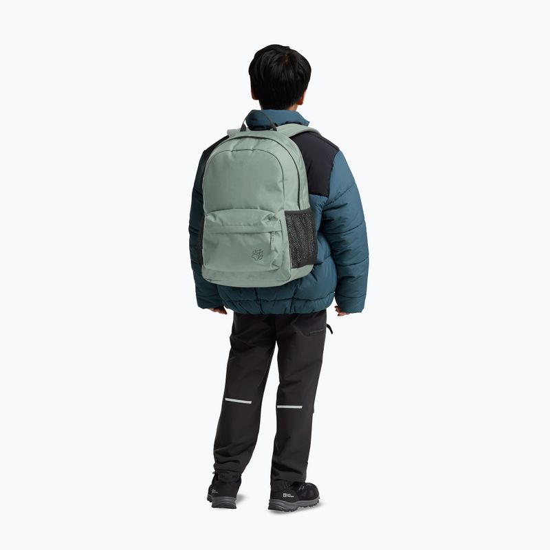 Detský mestský batoh Jack Wolfskin Rebel 25 l green zinnia 12