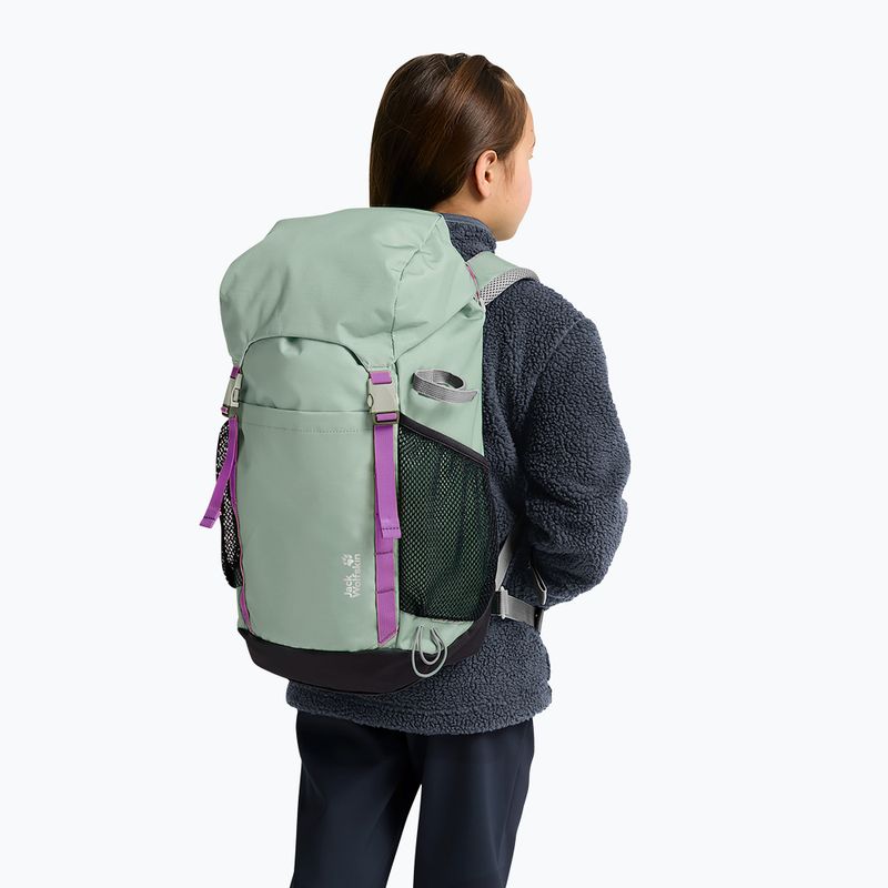 Detský turistický batoh Jack Wolfskin Kids Explorer 20 l green zinnia 14