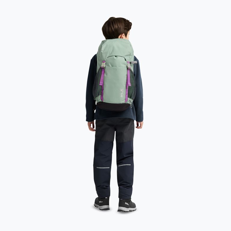 Detský turistický batoh Jack Wolfskin Kids Explorer 20 l green zinnia 17
