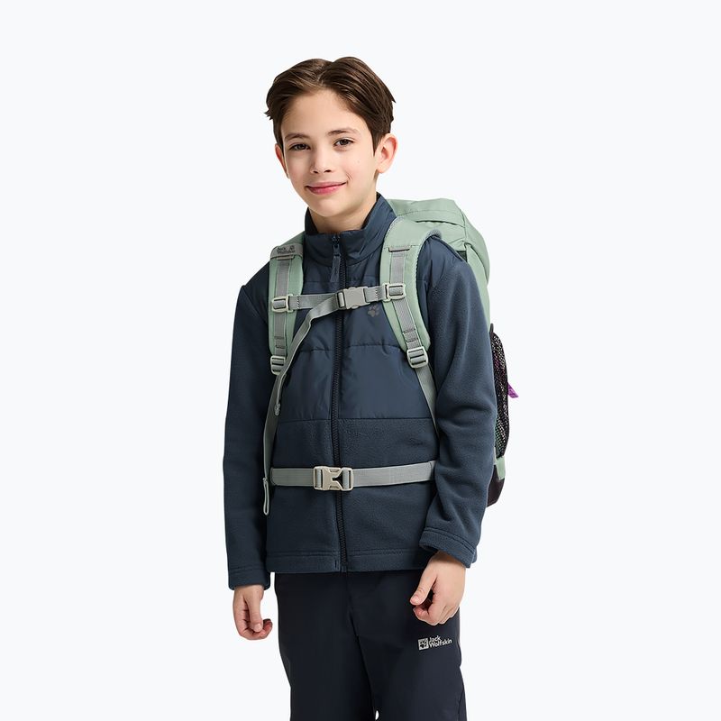 Detský turistický batoh Jack Wolfskin Kids Explorer 20 l green zinnia 18