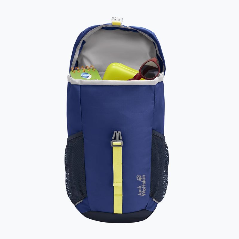 Detský turistický batoh Jack Wolfskin Explorer 15 l blue orchid 6