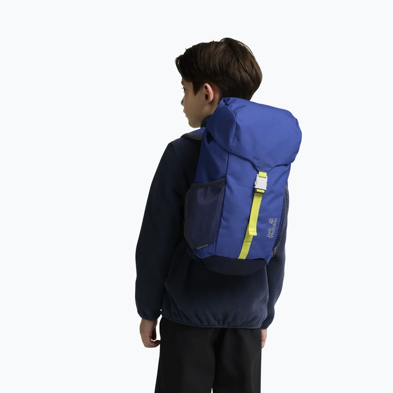 Detský turistický batoh Jack Wolfskin Explorer 15 l blue orchid 12