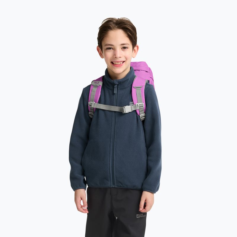 Detský turistický batoh Jack Wolfskin Explorer 15 l foxglove 17