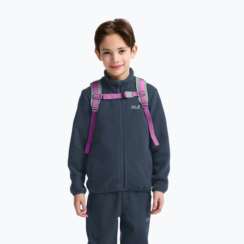 Detský turistický batoh Jack Wolfskin Little Scout 10 l green zinnia 14