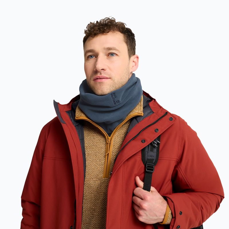 Nákrčník Jack Wolfskin Real Stuff Loop midnight sky 6