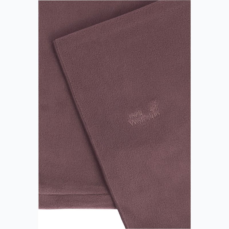 Nákrčník Jack Wolfskin Real Stuff Loop sheer plum 3