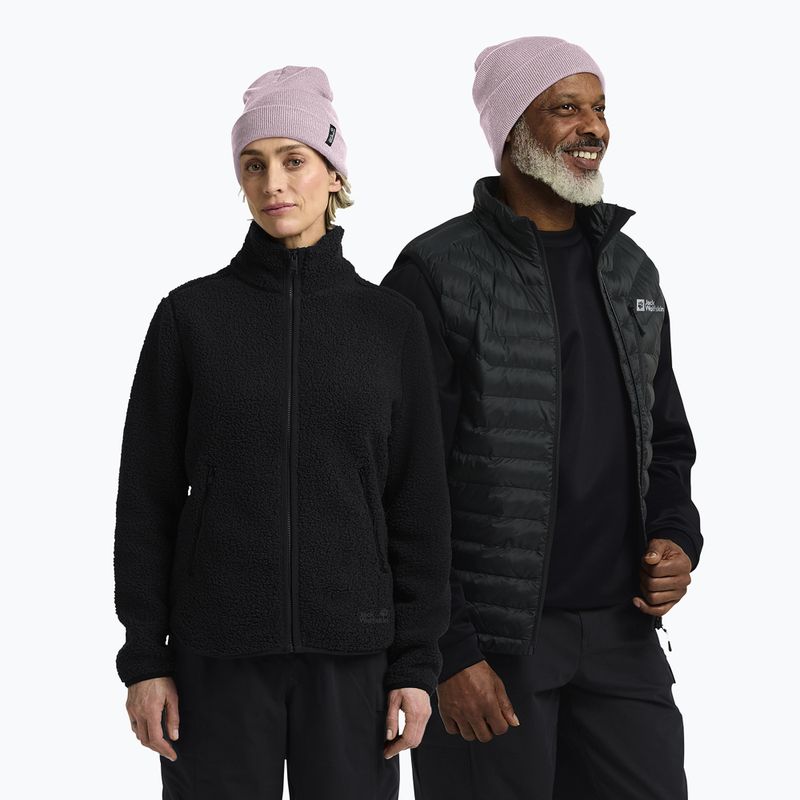 Zimná čiapka Jack Wolfskin Rib dusty blush 4