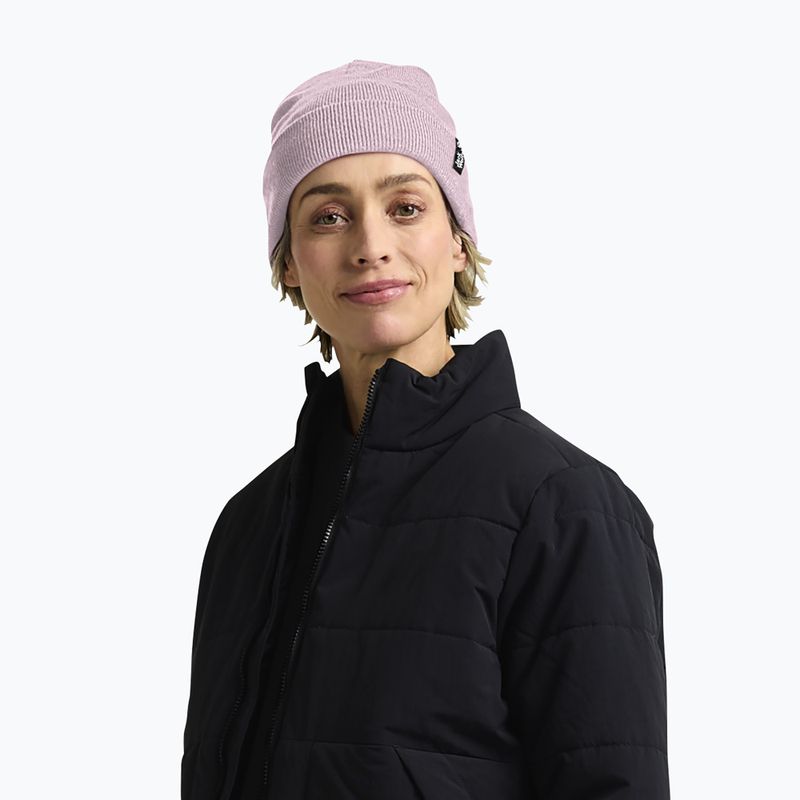 Zimná čiapka Jack Wolfskin Rib dusty blush 5