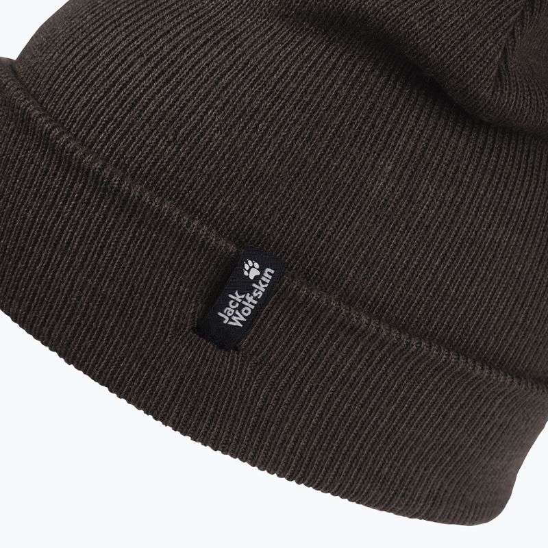 Zimná čiapka Jack Wolfskin Rib peat 3