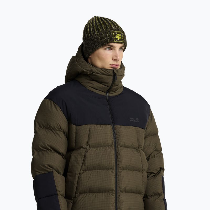 Zimná čiapka Jack Wolfskin Badge Beanie obsidian moss 6