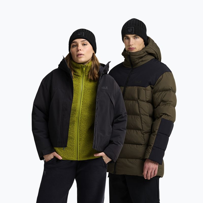 Zimná čiapka Jack Wolfskin Badge Beanie black 4