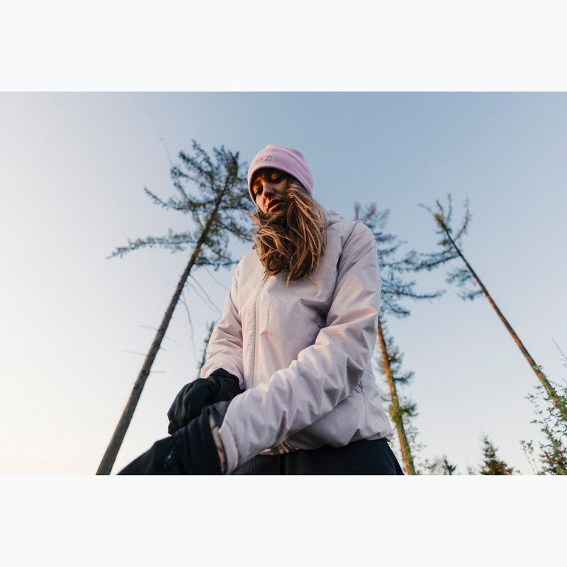 Zimná čiapka Jack Wolfskin Real Stuff Beanie vivid orchid 7