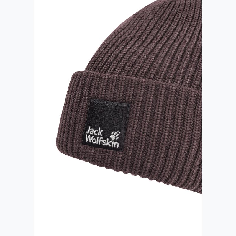 Zimná čiapka Jack Wolfskin Pergamon Beanie sheer plum 3