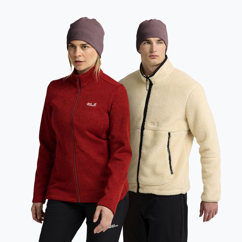 Zimná čiapka Jack Wolfskin Real Stuff Beanie Sheer Plum 4