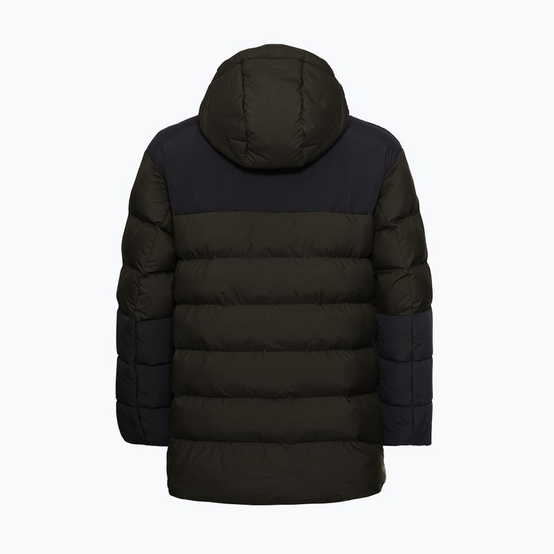 Pánska zateplená bunda Jack Wolfskin Icy Hollow Hooded obsidian moss 8