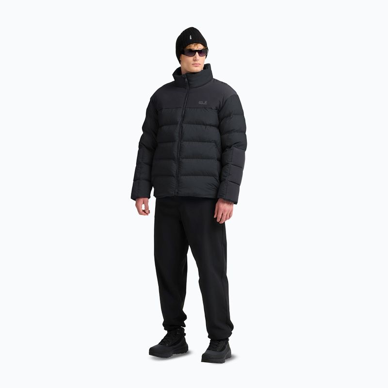 Pánska zateplená bunda Jack Wolfskin Icy Hollow phantom 2