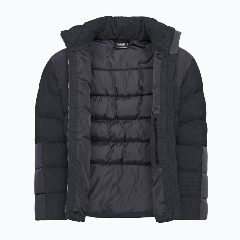 Pánska zateplená bunda Jack Wolfskin Icy Hollow phantom 9