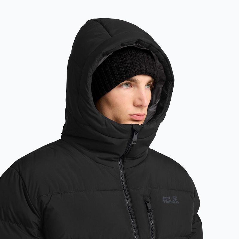 Pánsky páperový kabát Jack Wolfskin Coloniu Coat black 4