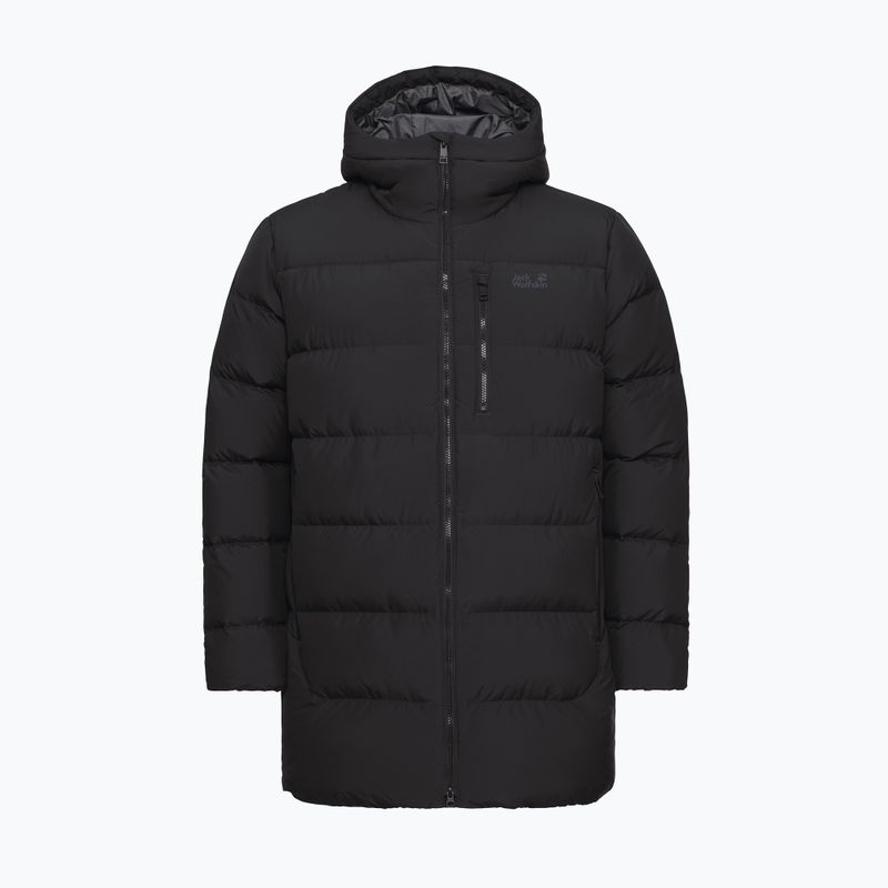 Pánsky páperový kabát Jack Wolfskin Coloniu Coat black 7