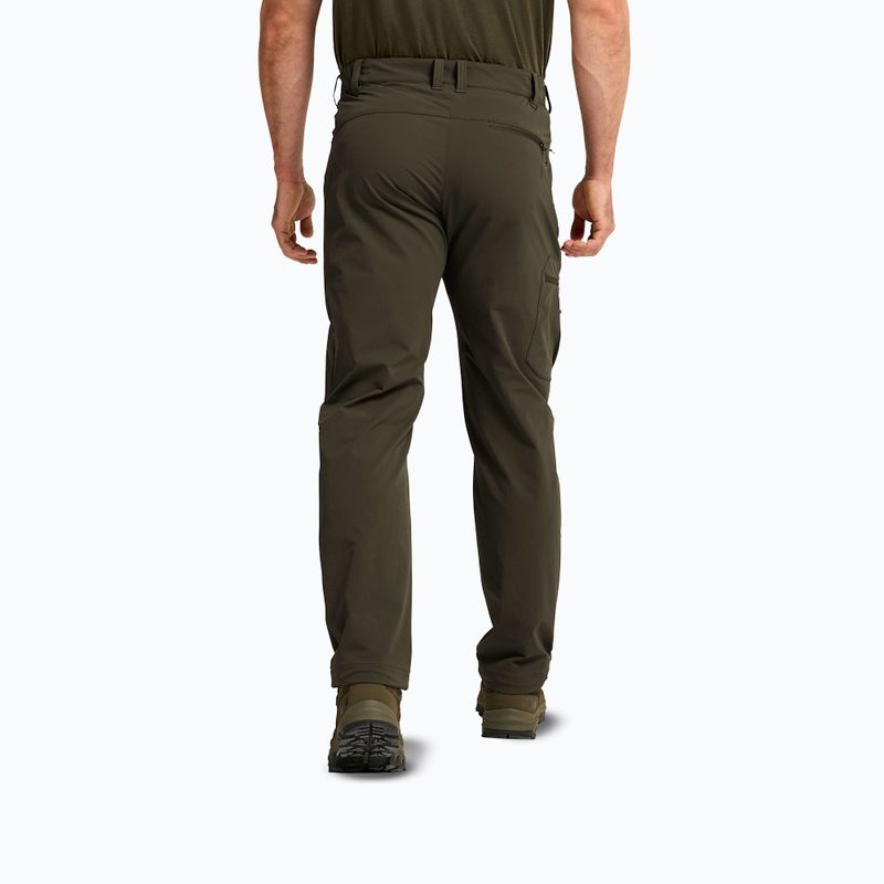 Pánske trekingové nohavice Jack Wolfskin Activate Flex obsidian moss 2