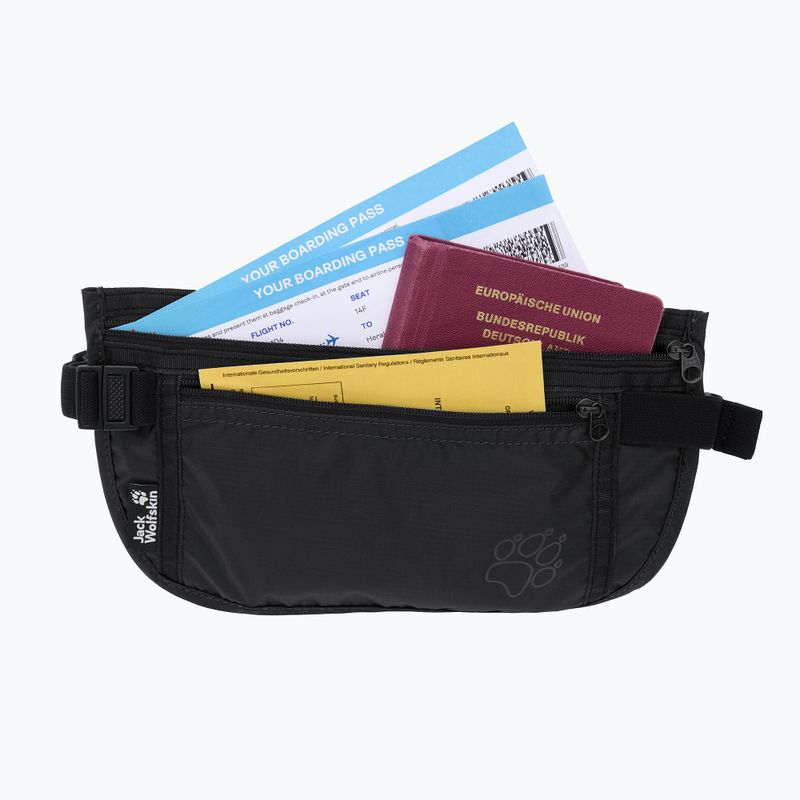 Ľadvinka Jack Wolfskin Document Belt De Luxe phantom 4