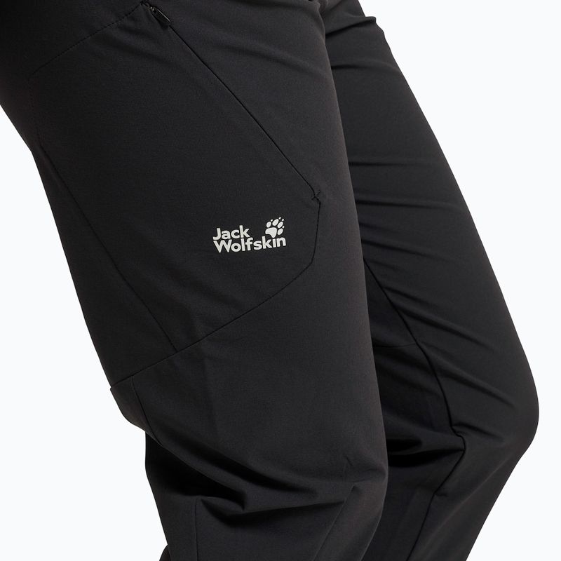 Dámske trekingové nohavice Jack Wolfskin Activate Flex black 5