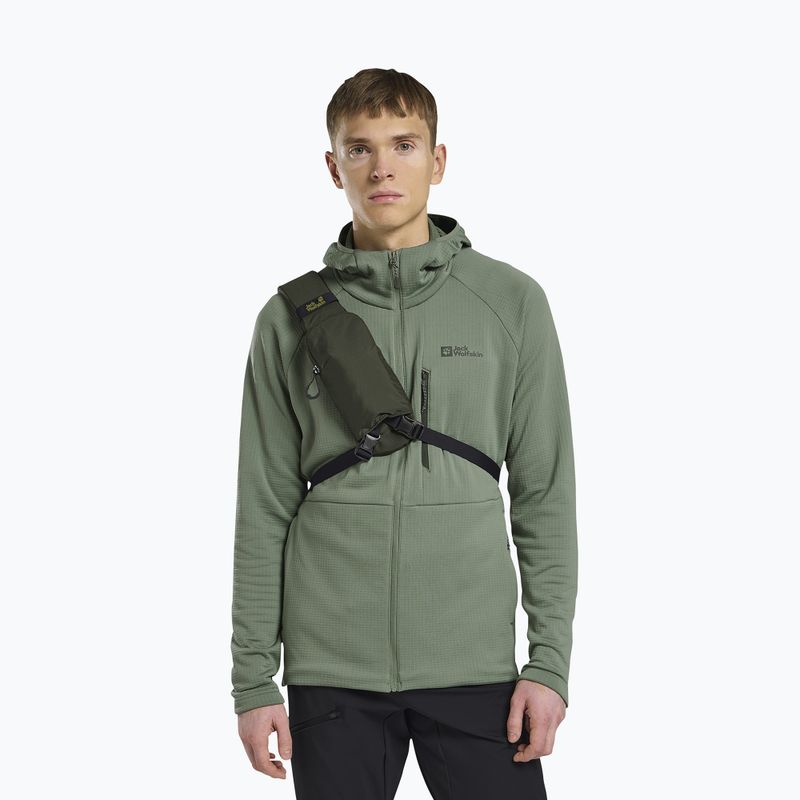 Batoh cez rameno Jack Wolfskin Little Scout 10 rich olive 8