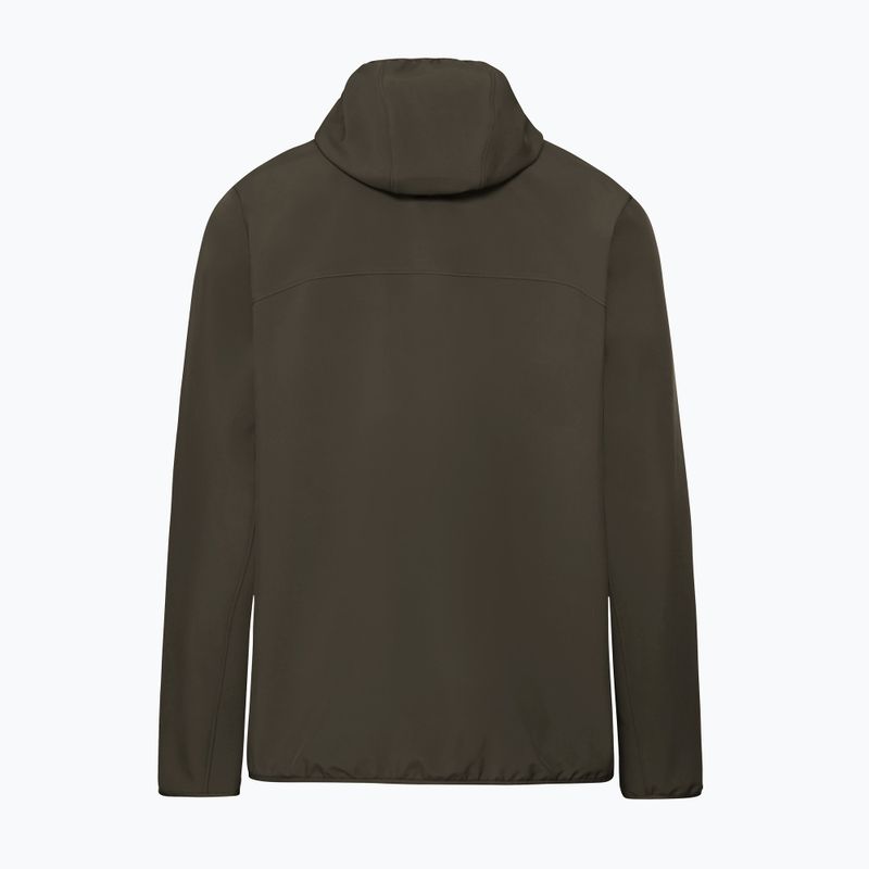 Pánska vetrovka Jack Wolfskin Wild Winds Hooded obsidian moss 10
