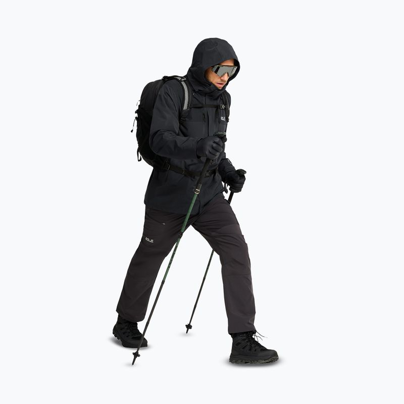 Pánska nepremokavá bunda Jack Wolfskin Jasper Pro 2L phantom 2