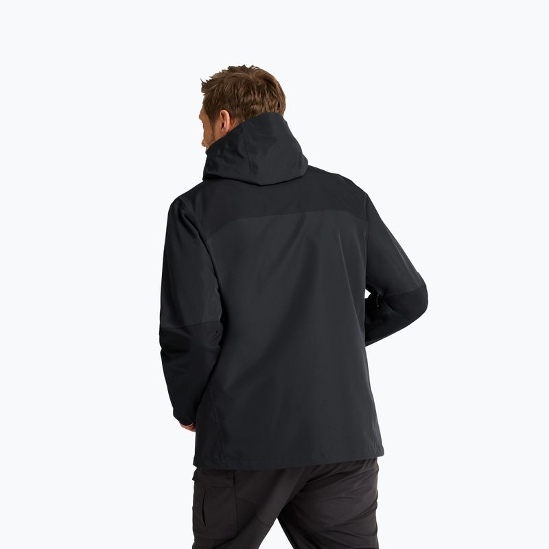 Pánska nepremokavá bunda Jack Wolfskin Jasper Pro 2L phantom 3