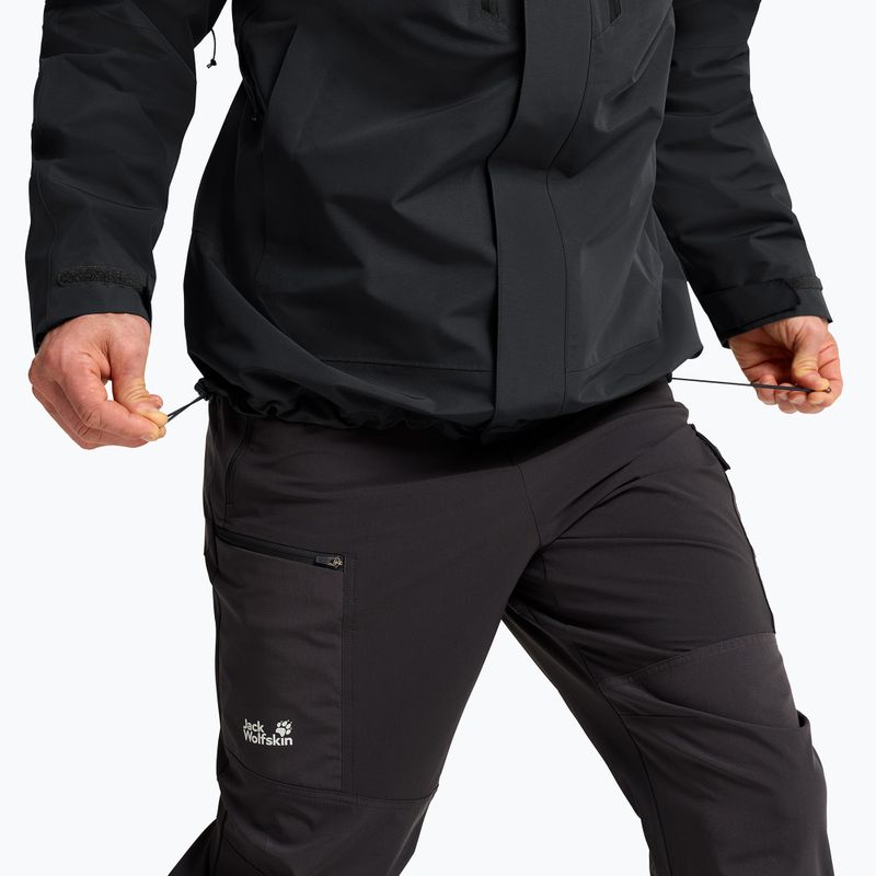 Pánska nepremokavá bunda Jack Wolfskin Jasper Pro 2L phantom 6