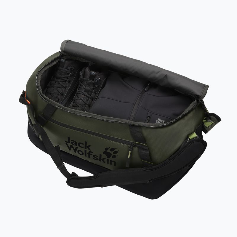 Cestovná taška Jack Wolfskin Tecton Duffle 45 l rich olive 7