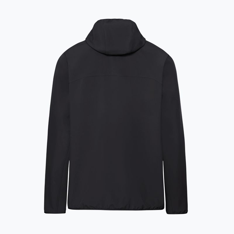 Pánska vetrovka Jack Wolfskin Wild Winds Hooded black 9