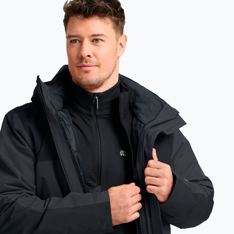 Pánska bunda 3v1 Jack Wolfskin Jasper Pro 3IN1 phantom 7